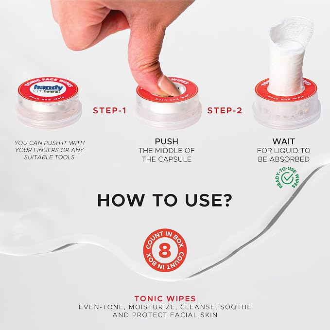 Tonic Facial Care Wipes