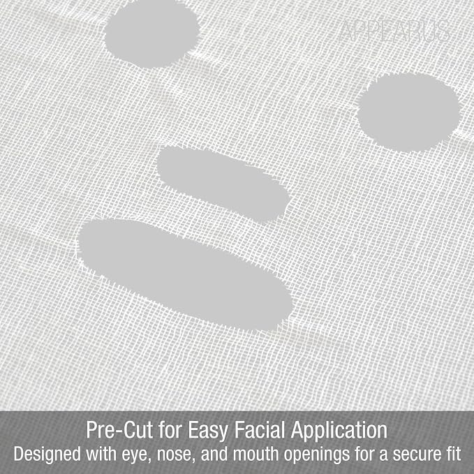 White - With Pre-cut Openings