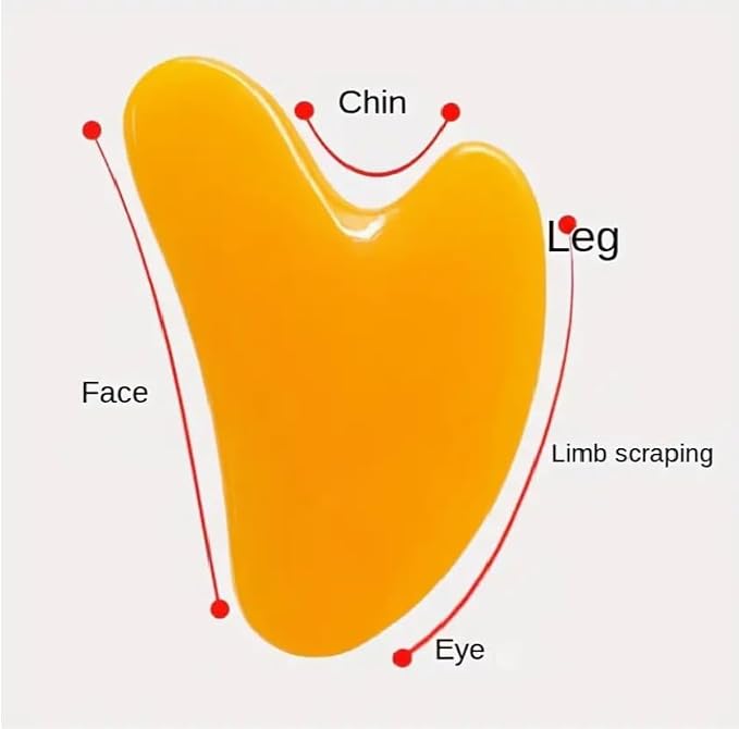 Orange Heart Plate