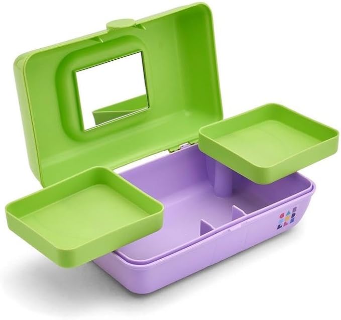 Neon Green Over Lilac