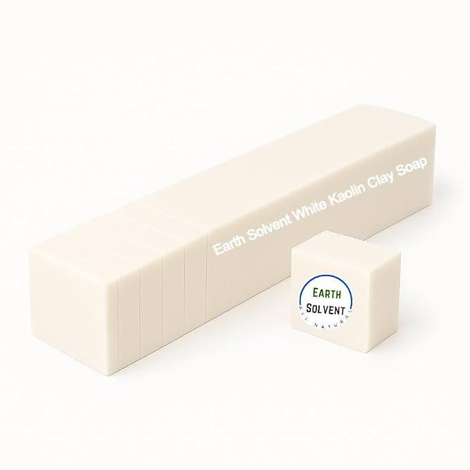White Kaolin Clay Soap Loaf