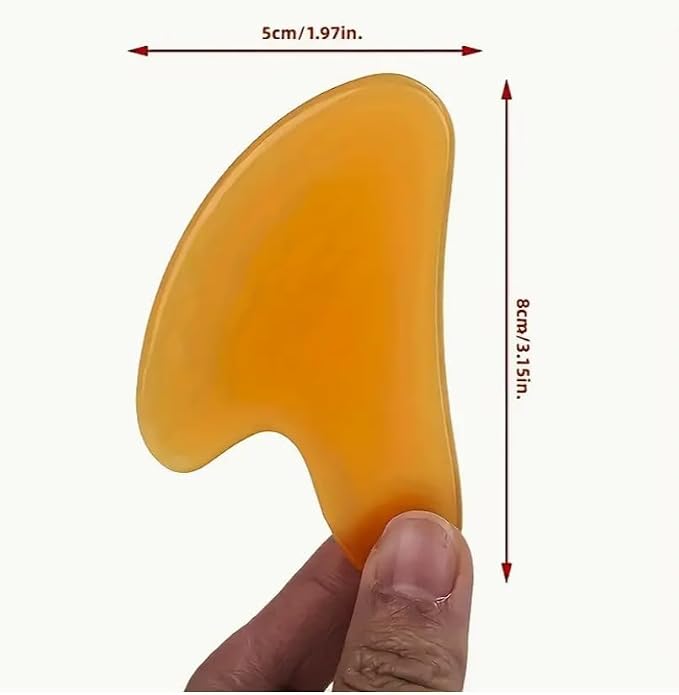 Orange Heart Plate