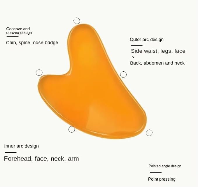 Orange Heart Plate