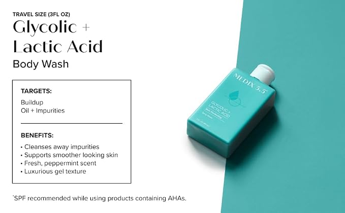 Glycolic Exfoliating Foam Body Wash
