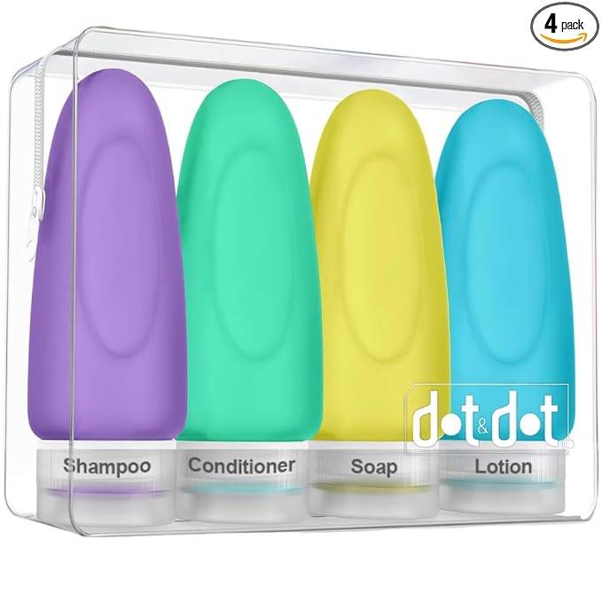 4pc 3 oz - Violet/Green/Yellow/Blue