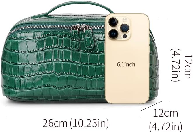 Emerald Green,crocodile pattern
