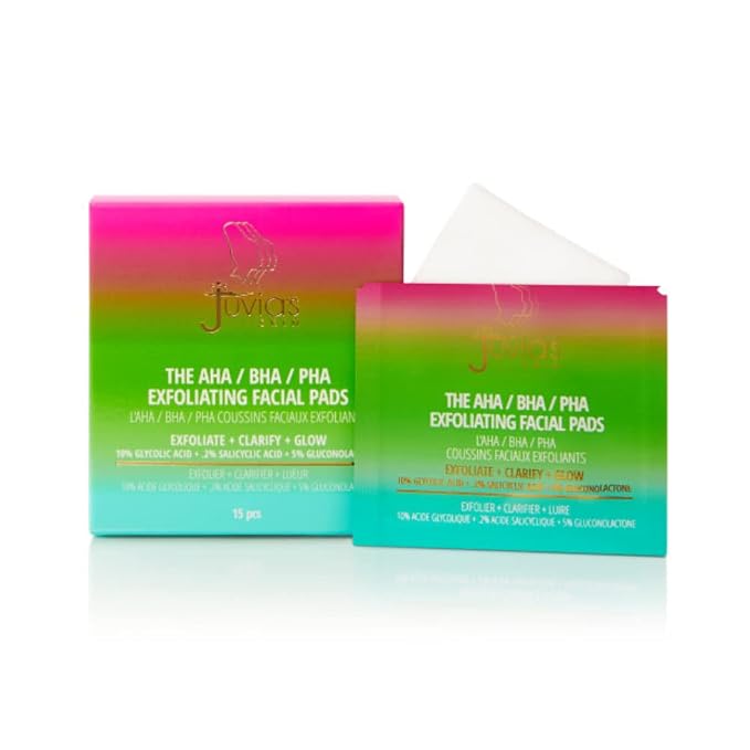 AHA/BHA/PHA Exfoliating Pads