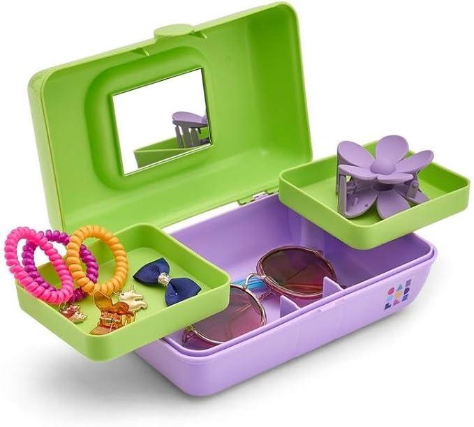Neon Green Over Lilac
