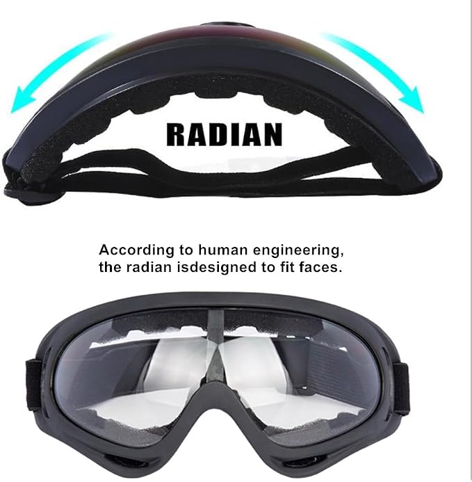Black Frame/Clear Lens