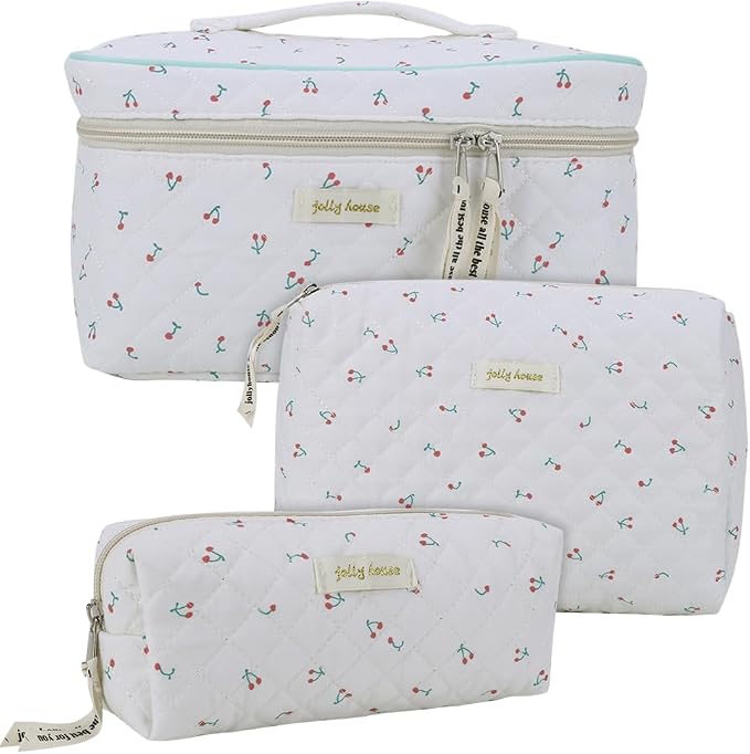 A01-3pcs set-cherry print