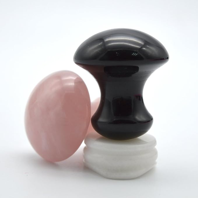 2pcs(obsidian+rose)