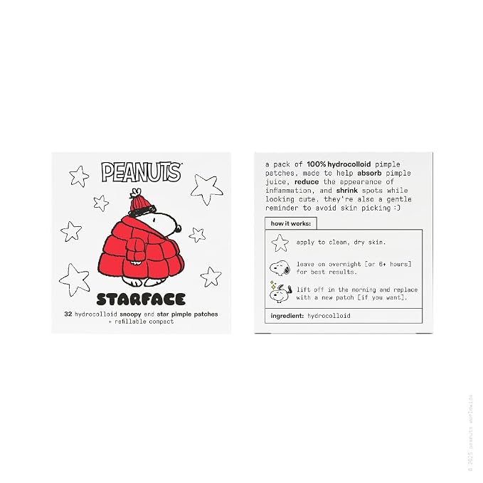 Big Red Snoopy Compact Hydrocolloid
