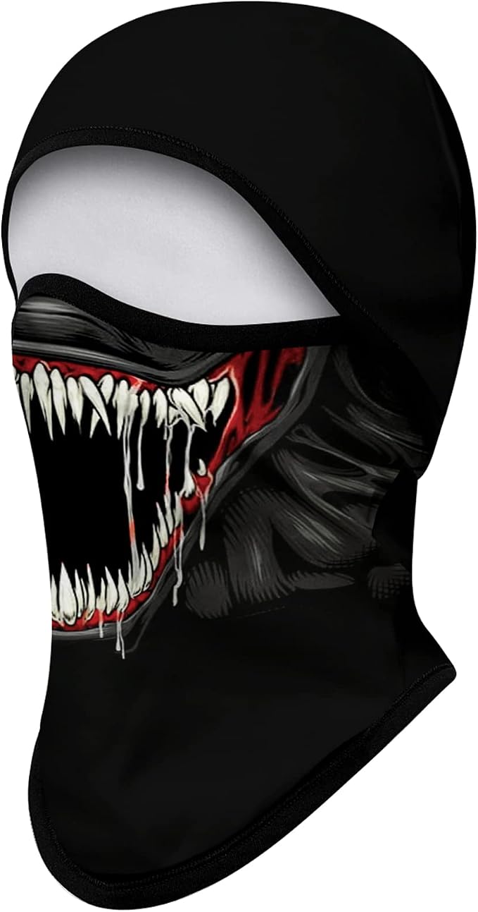 Skull Open Mouth With White Teeth