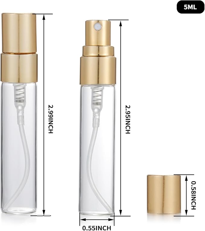 5ml Gold Caps