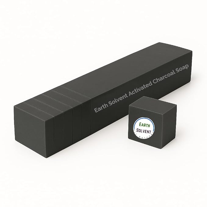 Activated Charcoal Soap Loaf