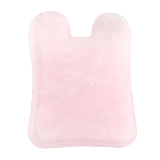 Concave Rose Quartz Stone