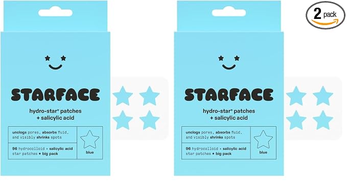 Blue Salicylic Acid Stars