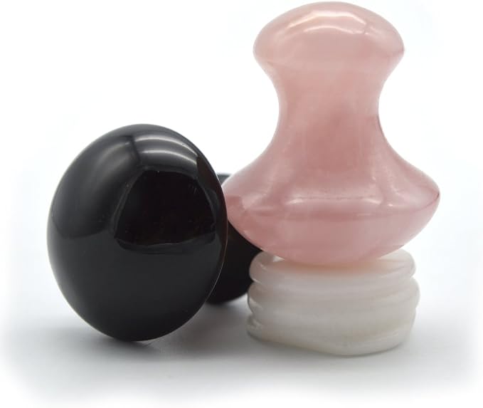 2pcs(obsidian+rose)