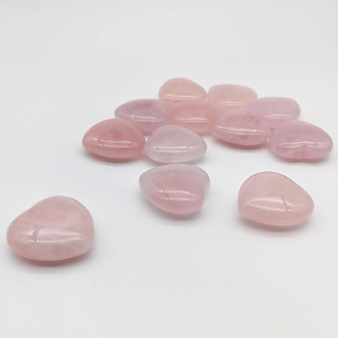 30mm Rose Quartz-12pcs