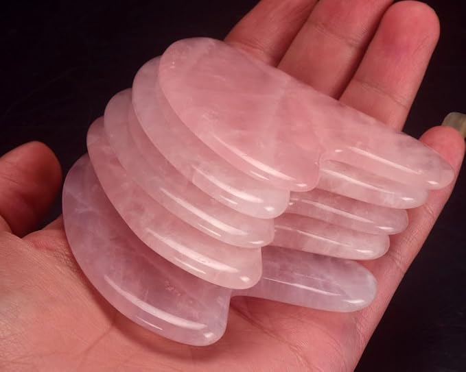 Rose Quartz Finger Shaped