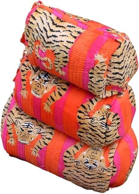 Orange Pink Fat Tiger