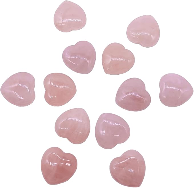 30mm Rose Quartz-12pcs