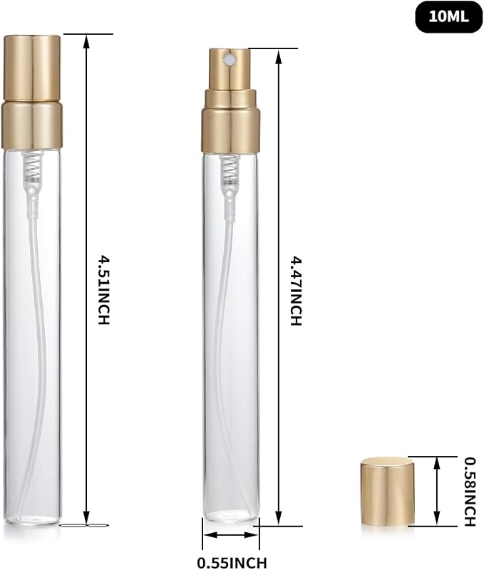 10ml Gold Caps