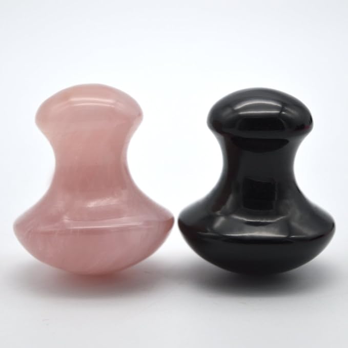 2pcs(obsidian+rose)