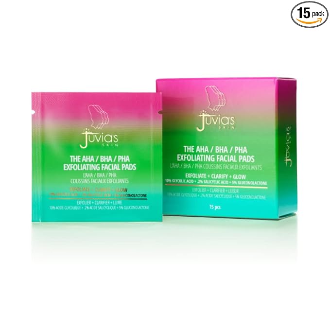 AHA/BHA/PHA Exfoliating Pads