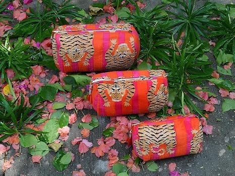Orange Pink Fat Tiger