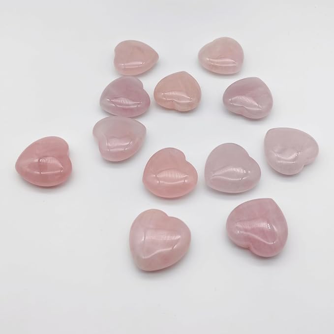 30mm Rose Quartz-12pcs