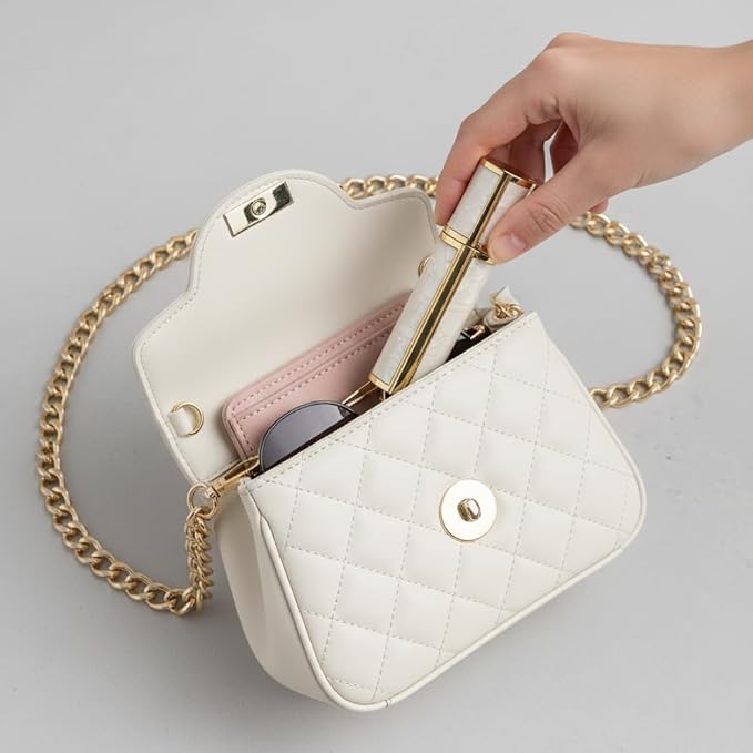 1. White with Gold