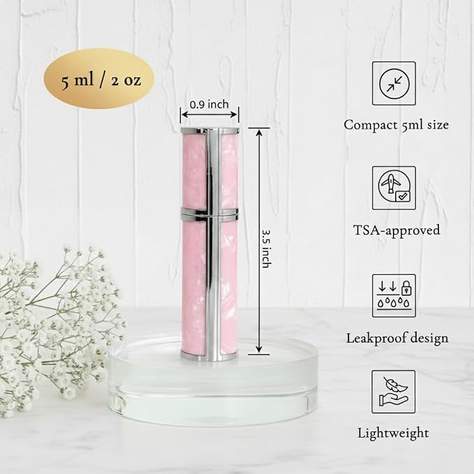 2. Pink with Silver