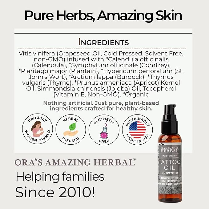 Tattoo Oil 2 oz