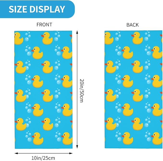 Cute Rubber Duck and Bubble