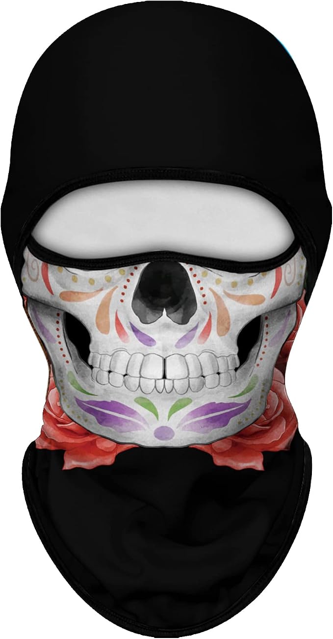 Skull Flower Face