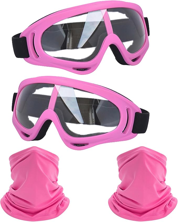Rose Pink/Clear+mask