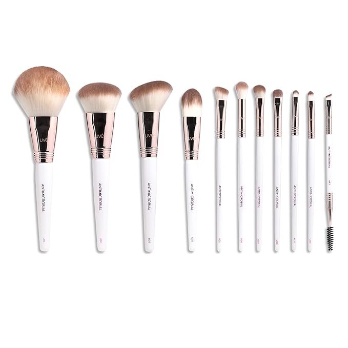 11 PCs Makeup Brush Set