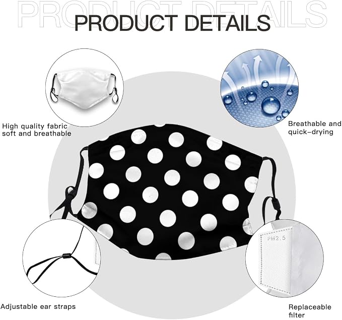 White Polka Dot