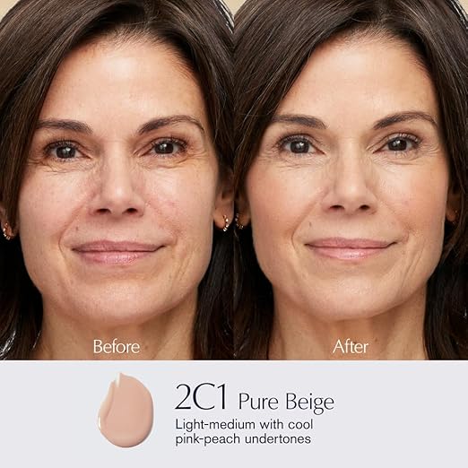 2C1 Pure Beige - Light-medium with cool pink-peach undertones