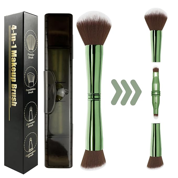 Green Makeup Brush