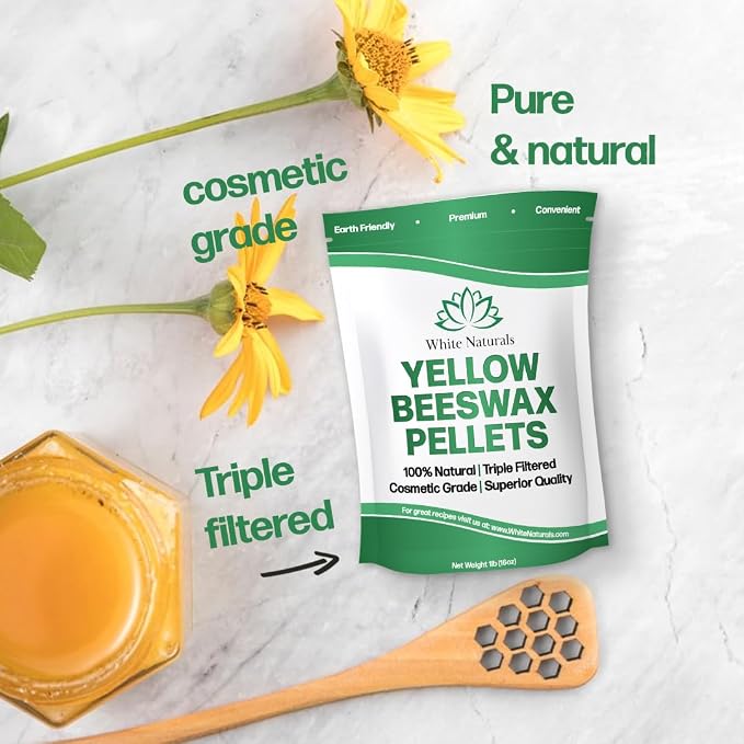 Yellow beeswax 1 lb