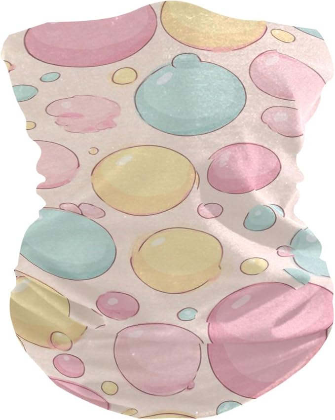 Multicolored Pastel Dot Bubble