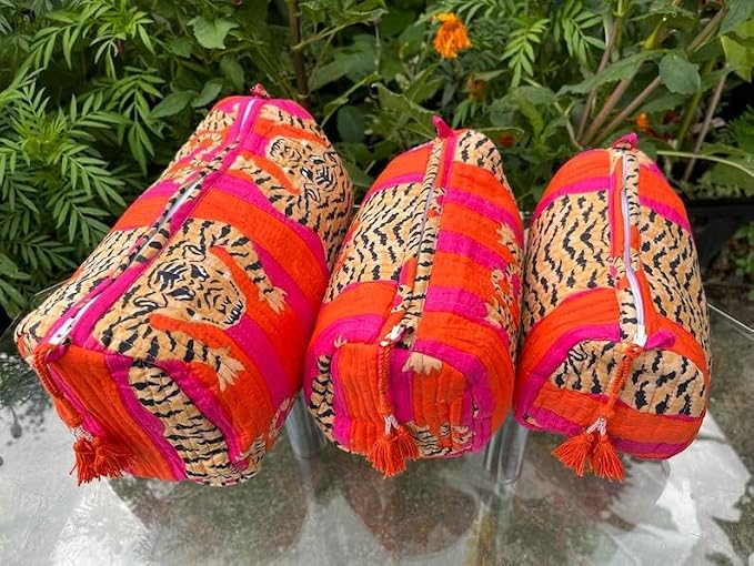 Orange Pink Fat Tiger