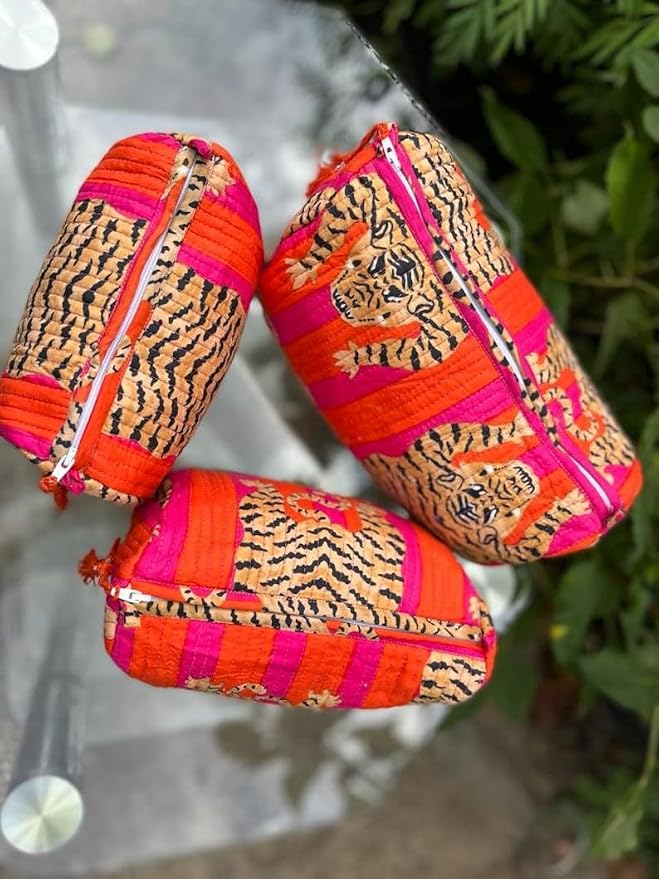 Orange Pink Fat Tiger