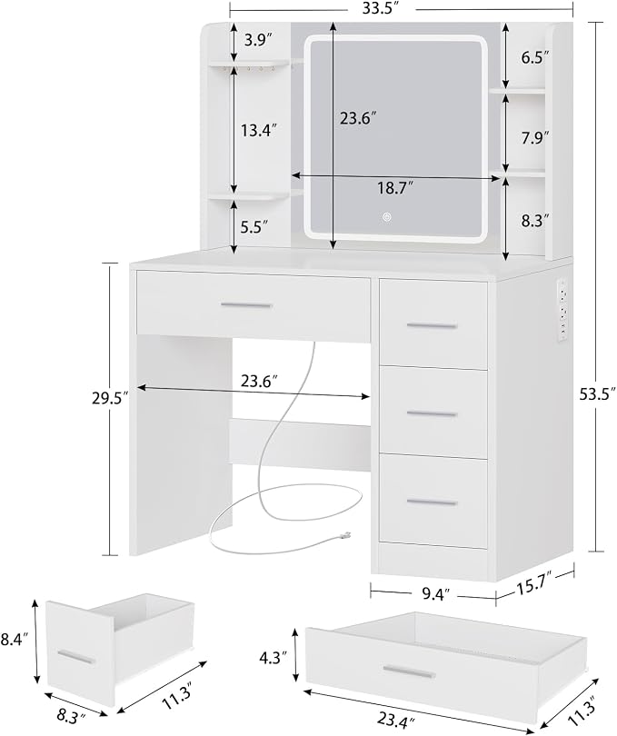 4 Drawers