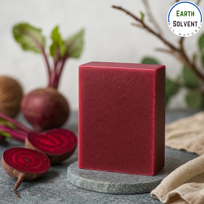 Beetroot & Madder Root Soap Loaf