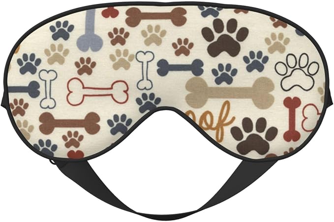 Dog Paw Prints Bones