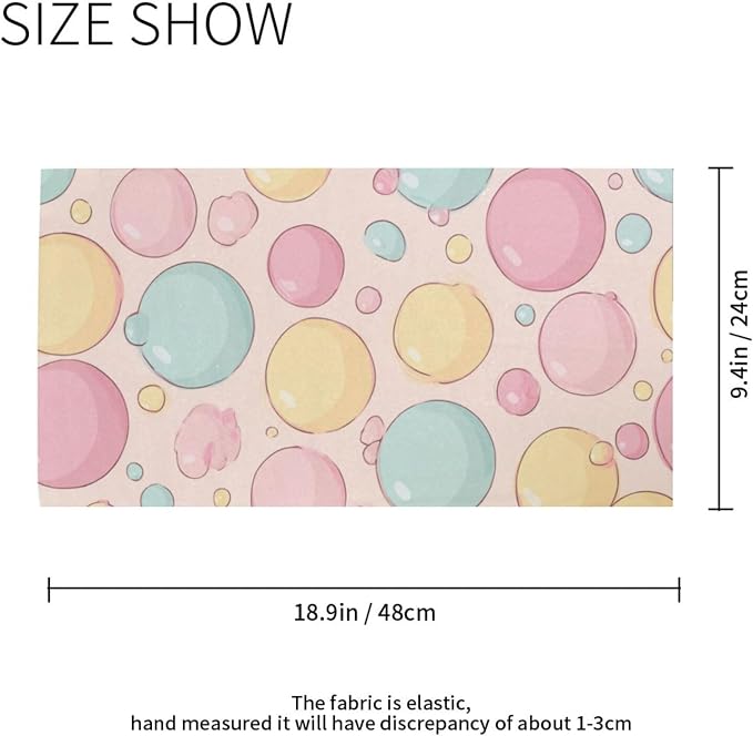 Multicolored Pastel Dot Bubble
