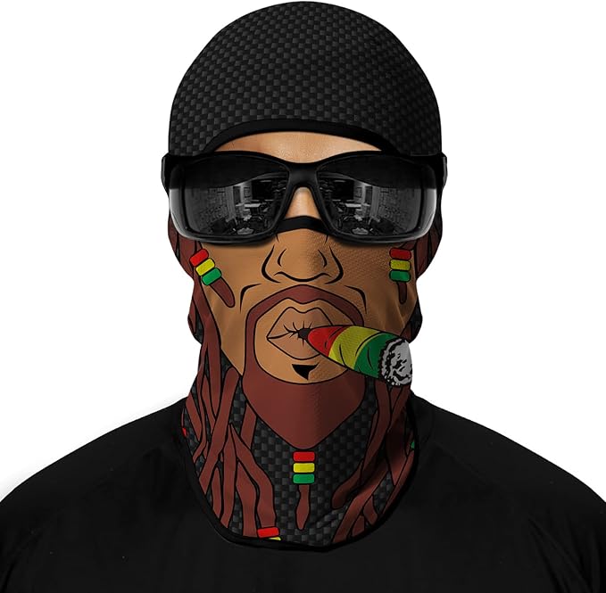 Men Sharp Face With Cigar